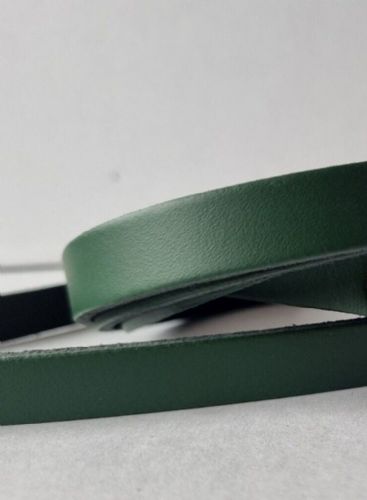 Dog Leads - Leather - Approx. 40 inch (110cm) length x 3/4 inch (19mm) width - Dark Green